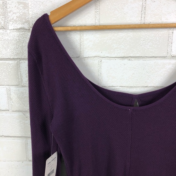 NEW Free People Mod Stripe Cuff Tee - Picture 6 of 8